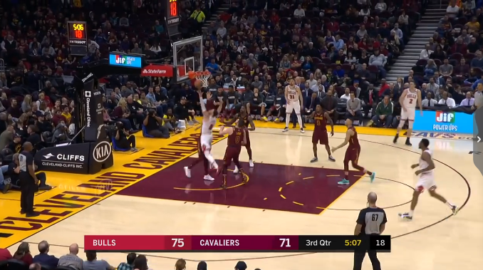  拉文扣篮王风采公牛大胜奇才展恐怖攻击力  